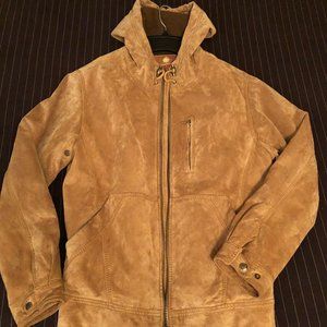 The Territory Ahead Suede Zip up hoody Size: Medium